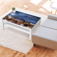 Klebefolie Brooklyn Bridge - IKEA Lack Tisch 118x78 cm - Wohnzimmer