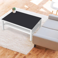 Klebefolie Grau Dark - IKEA Lack Tisch 118x78 cm - Wohnzimmer