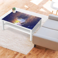 Klebefolie Lichtflut - IKEA Lack Tisch 118x78 cm - Wohnzimmer