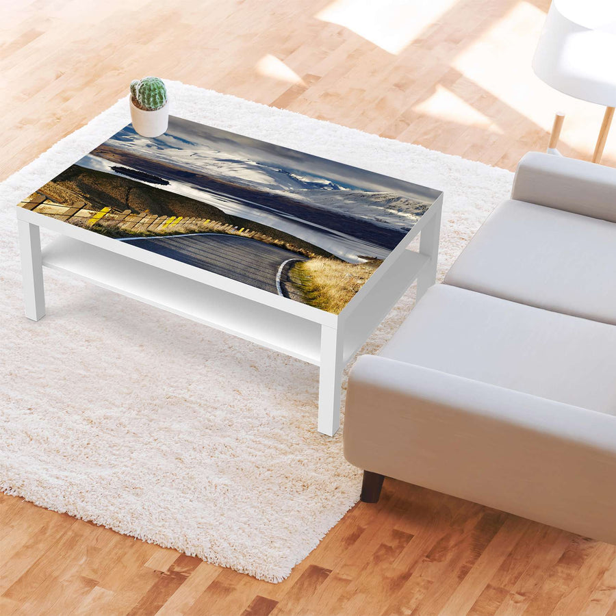 Klebefolie New Zealand - IKEA Lack Tisch 118x78 cm - Wohnzimmer