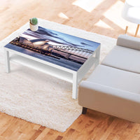 Klebefolie Sydney - IKEA Lack Tisch 118x78 cm - Wohnzimmer