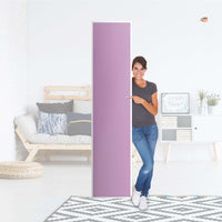 Klebefolie Flieder Light - IKEA Pax Schrank 236 cm Höhe - 1 Tür - Folie