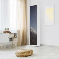 Klebefolie Mountain Sky - IKEA Pax Schrank 236 cm Höhe - 1 Tür - Schlafzimmer