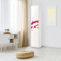 Klebefolie Splash 2 - IKEA Pax Schrank 236 cm Höhe - 1 Tür - Schlafzimmer