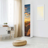 Klebefolie Tibet - IKEA Pax Schrank 236 cm Höhe - 1 Tür - Schlafzimmer