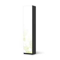 Klebefolie Flower Light - IKEA Pax Schrank 236 cm Höhe - 1 Tür - schwarz