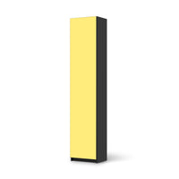 Klebefolie Gelb Light - IKEA Pax Schrank 236 cm Höhe - 1 Tür - schwarz