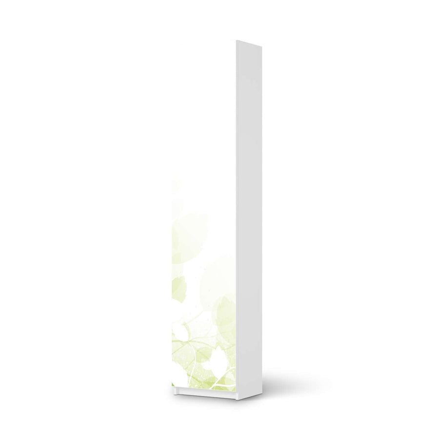 Klebefolie Flower Light - IKEA Pax Schrank 236 cm Höhe - 1 Tür - weiss