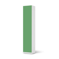 Klebefolie Grün Light - IKEA Pax Schrank 236 cm Höhe - 1 Tür - weiss