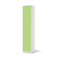 Klebefolie Hellgrün Light - IKEA Pax Schrank 236 cm Höhe - 1 Tür - weiss