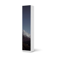 Klebefolie Mountain Sky - IKEA Pax Schrank 236 cm Höhe - 1 Tür - weiss