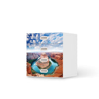 Klebefolie Grand Canyon - IKEA Stuva / Fritids Kommode - 4 Schubladen  - weiss