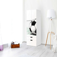 Klebefolie Freistoss - IKEA Stuva kombiniert - 3 Schubladen und 2 große Türen (Kombination 1) - Kinderzimmer