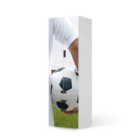 Klebefolie Footballmania - IKEA Stuva kombiniert - 3 Schubladen und 2 große Türen (Kombination 1)  - weiss