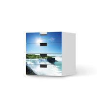Klebefolie Niagara Falls - IKEA Stuva Kommode - 4 Schubladen  - weiss