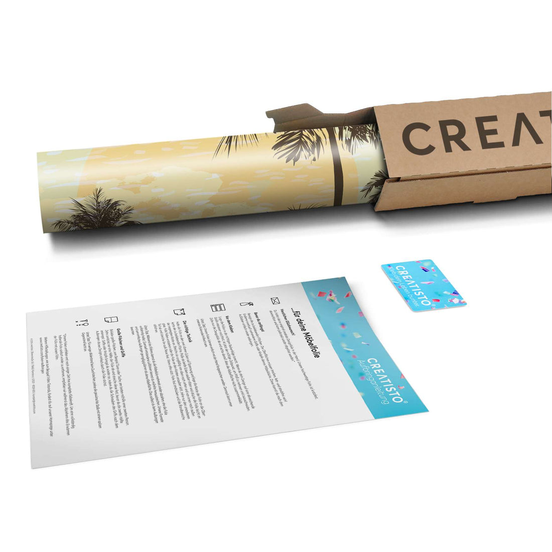 Klebefolie Beach Palms - Paket - creatisto pds2