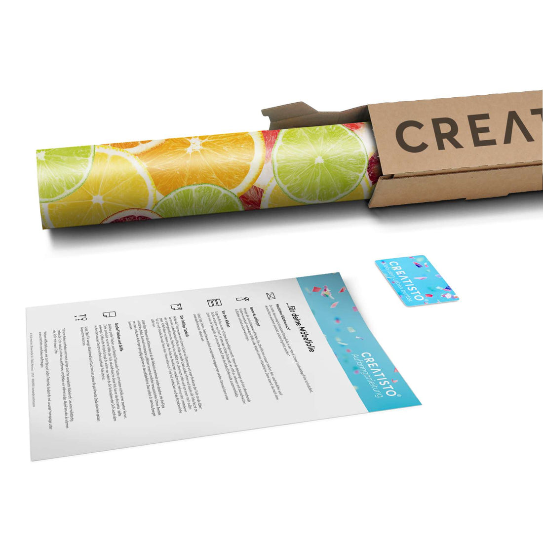 Klebefolie Citrus - Paket - creatisto pds2