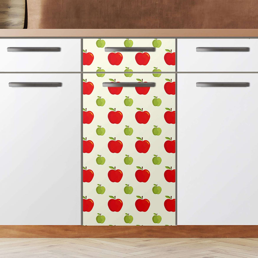 Küchenfolie An apple a day - Unterschrank 40x80 cm - Zoom