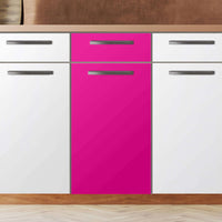 Küchenfolie Pink Dark - Unterschrank 40x80 cm - Zoom