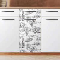 Küchenfolie Vineyard - Unterschrank 40x80 cm - Zoom
