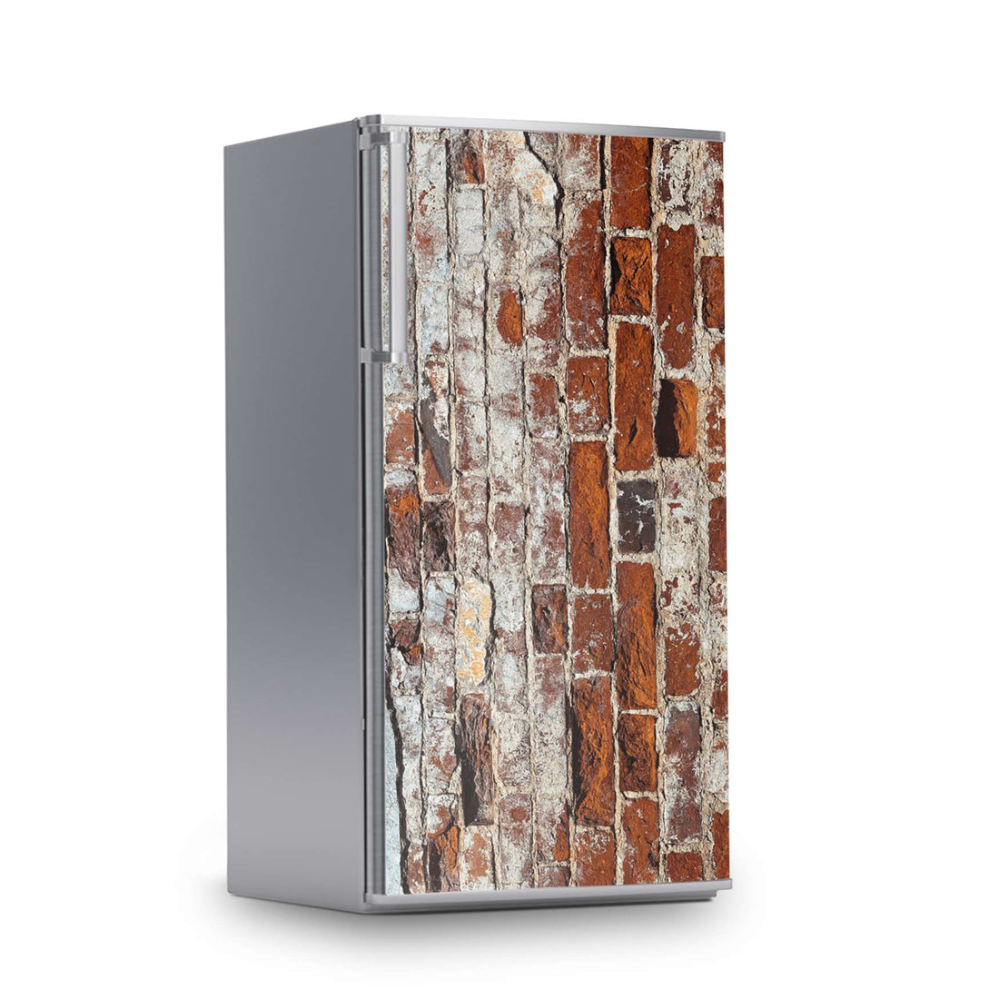 Kühlschrank Folie -Backstein- Kühlschrank 60x120 cm