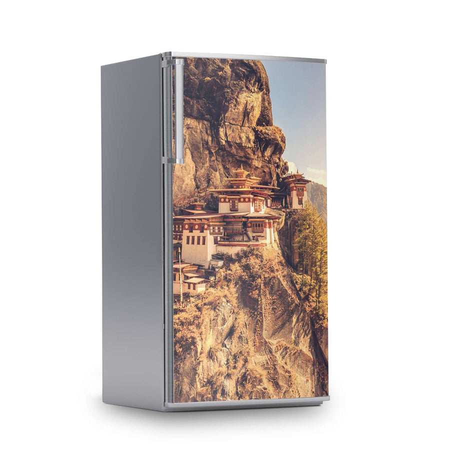 Kühlschrank Folie -Bhutans Paradise- Kühlschrank 60x120 cm