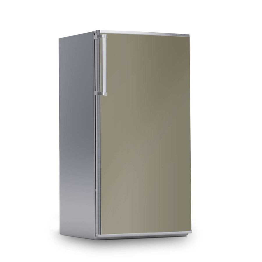 Kühlschrank Folie -Braungrau Light- Kühlschrank 60x120 cm