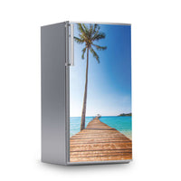 Kühlschrank Folie -Caribbean- Kühlschrank 60x120 cm