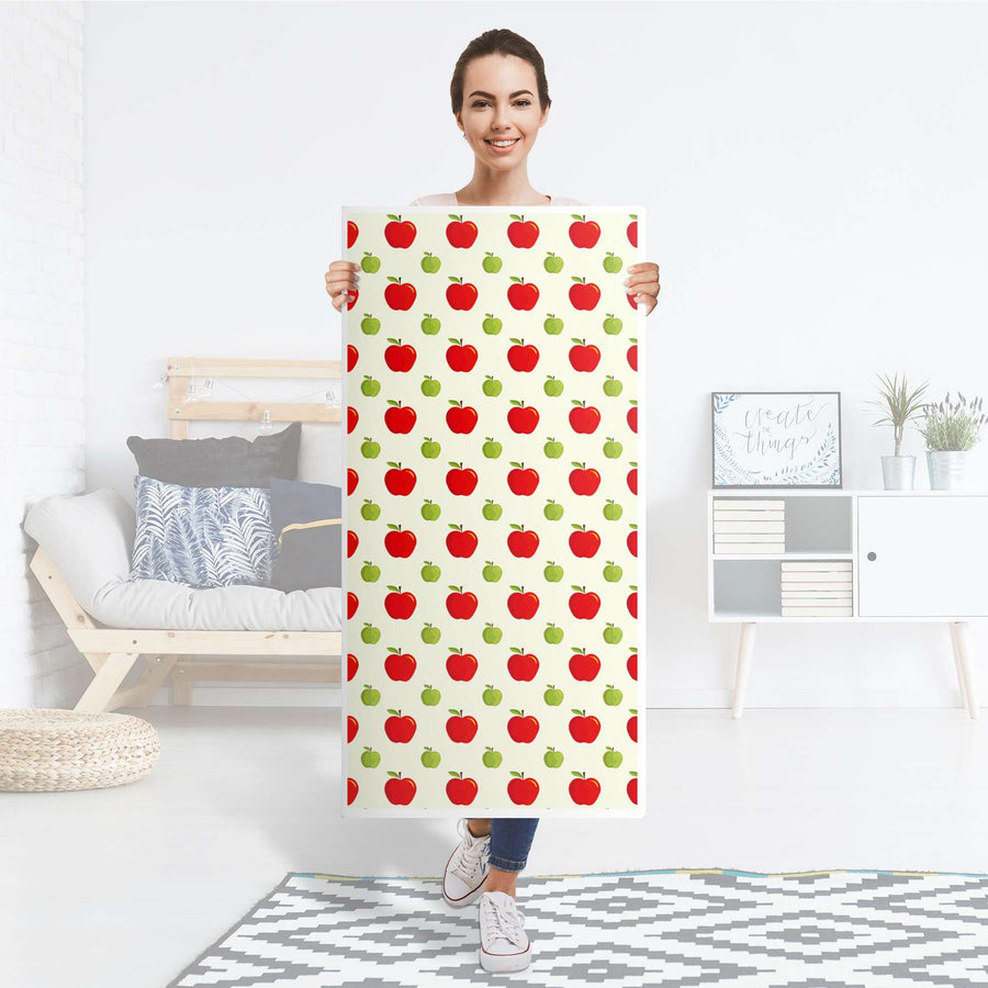 Kühlschrank Folie An apple a day - Küche - Kühlschrankgröße 60x120 cm