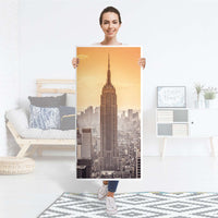 Kühlschrank Folie Empire State Building - Küche - Kühlschrankgröße 60x120 cm