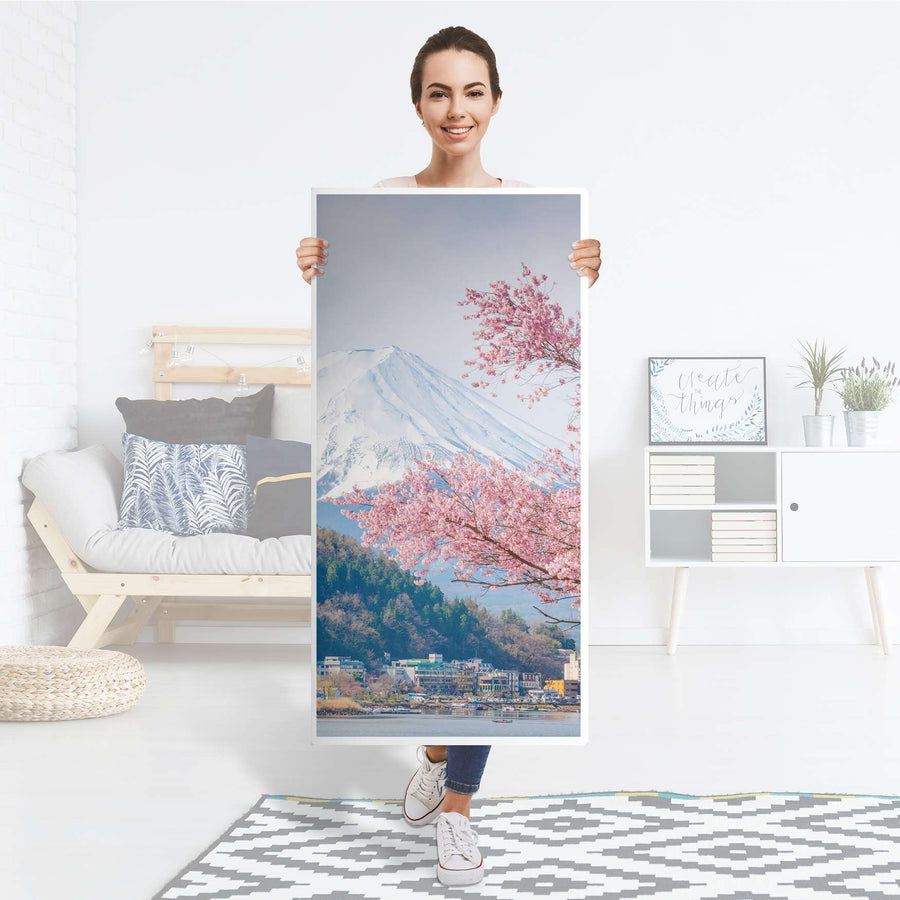 Kühlschrank Folie Mount Fuji - Küche - Kühlschrankgröße 60x120 cm