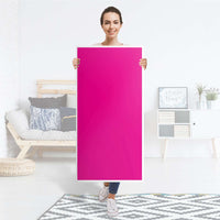 Kühlschrank Folie Pink Dark - Küche - Kühlschrankgröße 60x120 cm