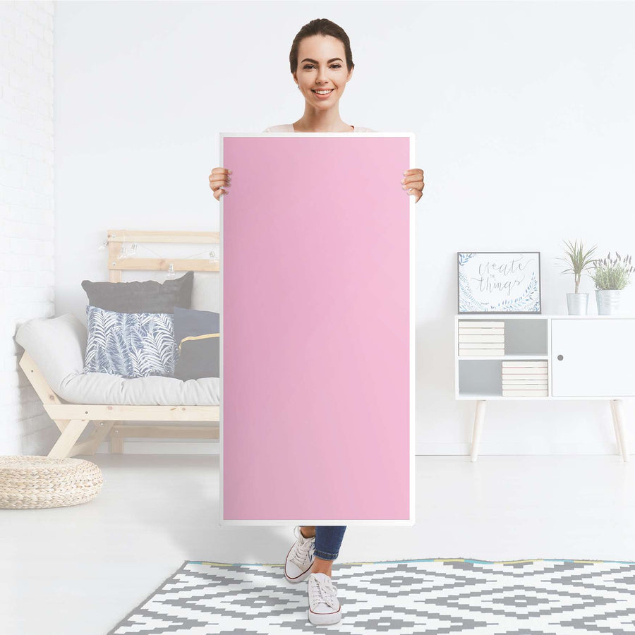 Kühlschrank Folie Pink Light - Küche - Kühlschrankgröße 60x120 cm