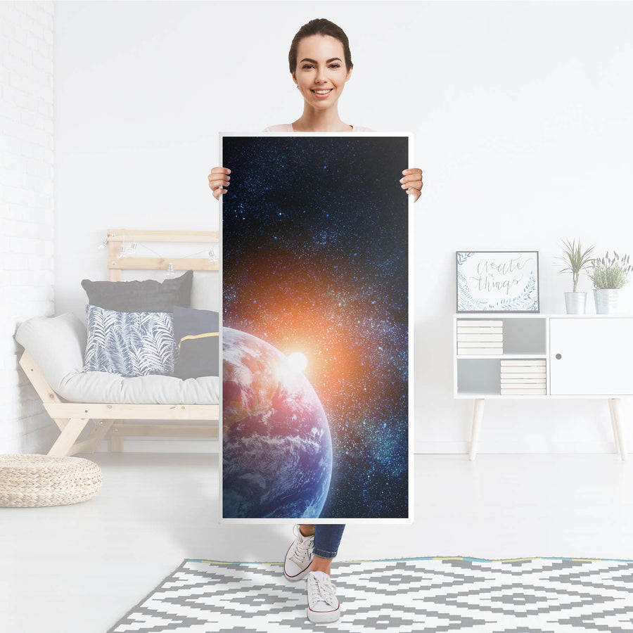 Kühlschrank Folie Sunrise - Küche - Kühlschrankgröße 60x120 cm