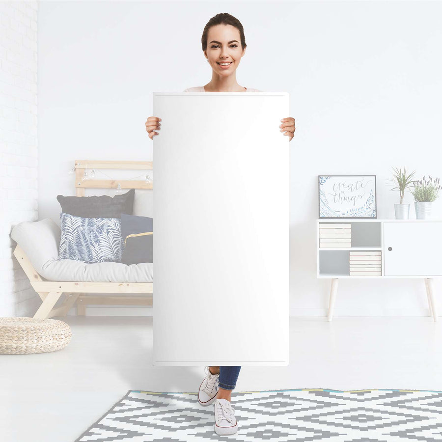 Kühlschrank Folie Weiß - Küche - Kühlschrankgröße 60x120 cm
