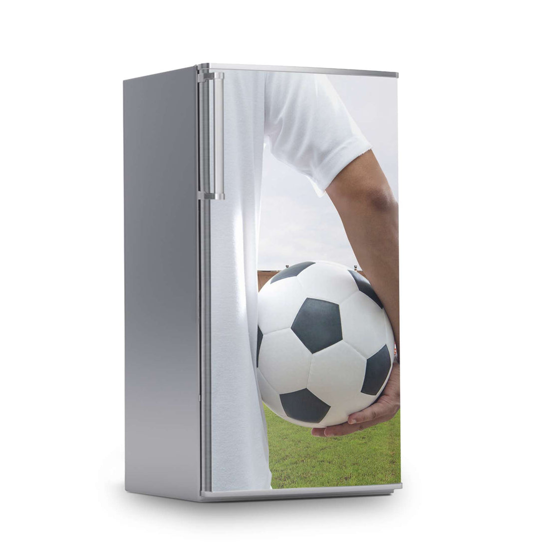 Kühlschrank Folie -Footballmania- Kühlschrank 60x120 cm