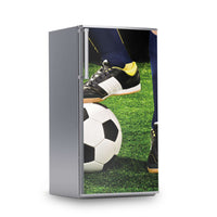 Kühlschrank Folie -Fussballstar- Kühlschrank 60x120 cm