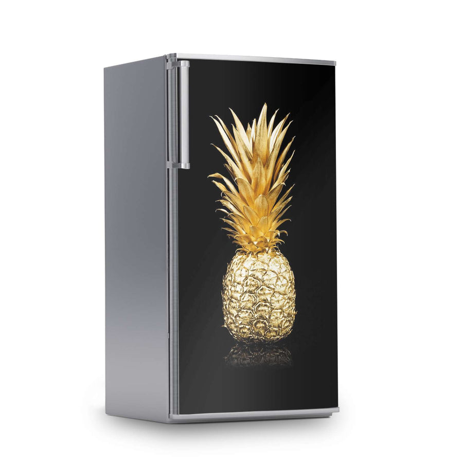 Kühlschrank Folie -Goldenes Früchtchen- Kühlschrank 60x120 cm