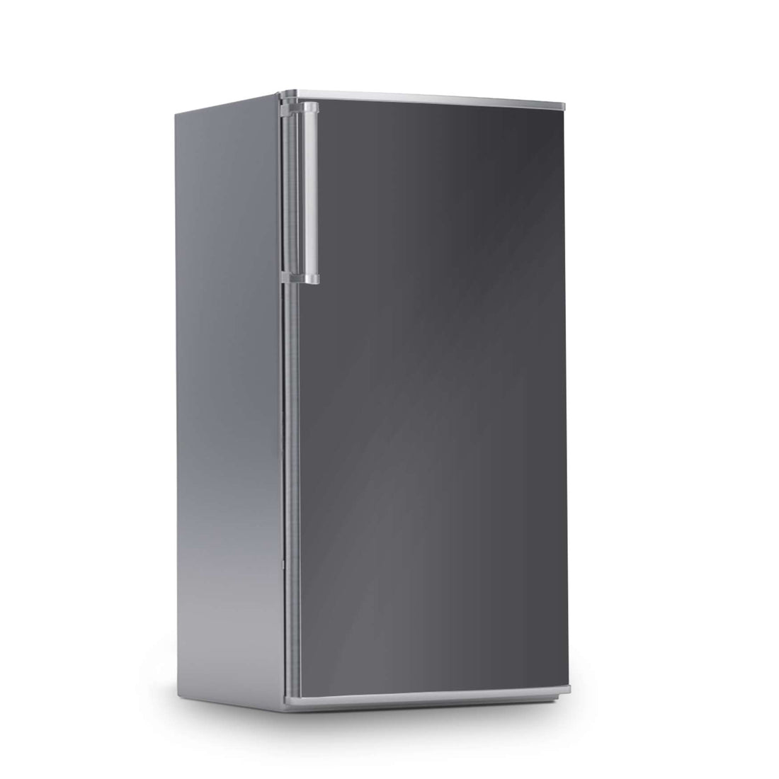 Kühlschrank Folie -Grau Dark- Kühlschrank 60x120 cm