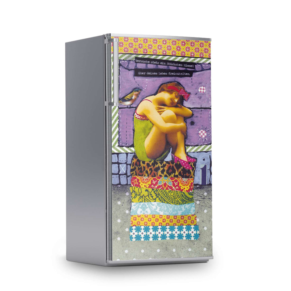 Kühlschrank Folie -Himmel- Kühlschrank 60x120 cm