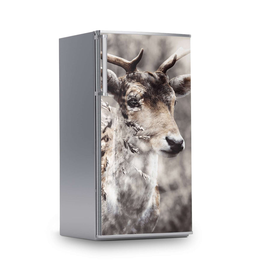 Kühlschrank Folie -Hirsch- Kühlschrank 60x120 cm