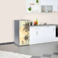Kühlschrank Folie Beach Palms  Kühlschrank 60x120 cm