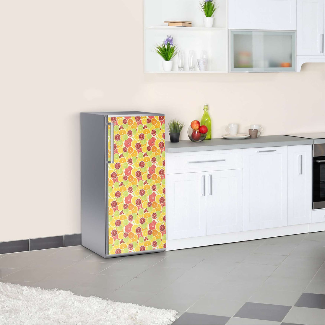 Kühlschrank Folie Citrus  Kühlschrank 60x120 cm