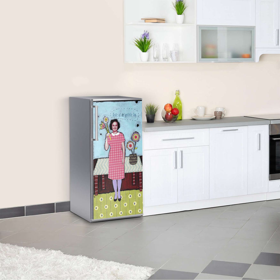 Kühlschrank Folie Der perfekte Tag  Kühlschrank 60x120 cm