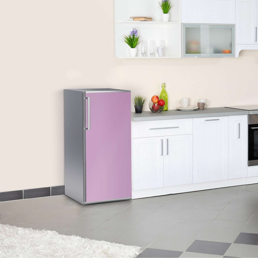 Kühlschrank Folie Flieder Light  Kühlschrank 60x120 cm