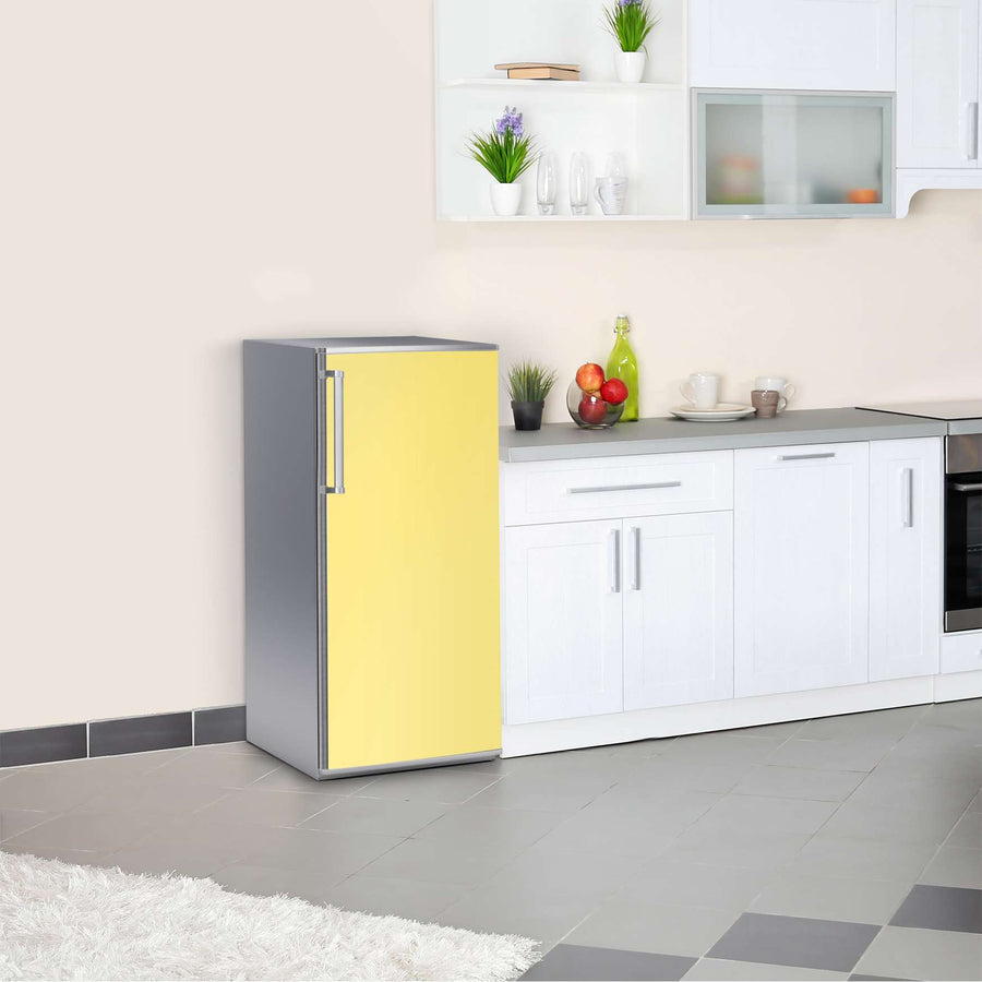 Kühlschrank Folie Gelb Light  Kühlschrank 60x120 cm