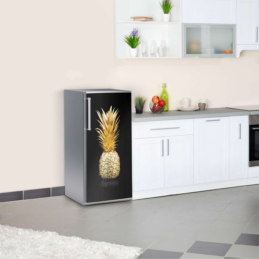 Kühlschrank Folie Goldenes Früchtchen  Kühlschrank 60x120 cm