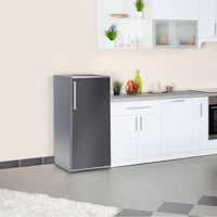 Kühlschrank Folie Grau Dark  Kühlschrank 60x120 cm