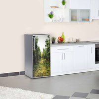 Kühlschrank Folie Green Alley  Kühlschrank 60x120 cm