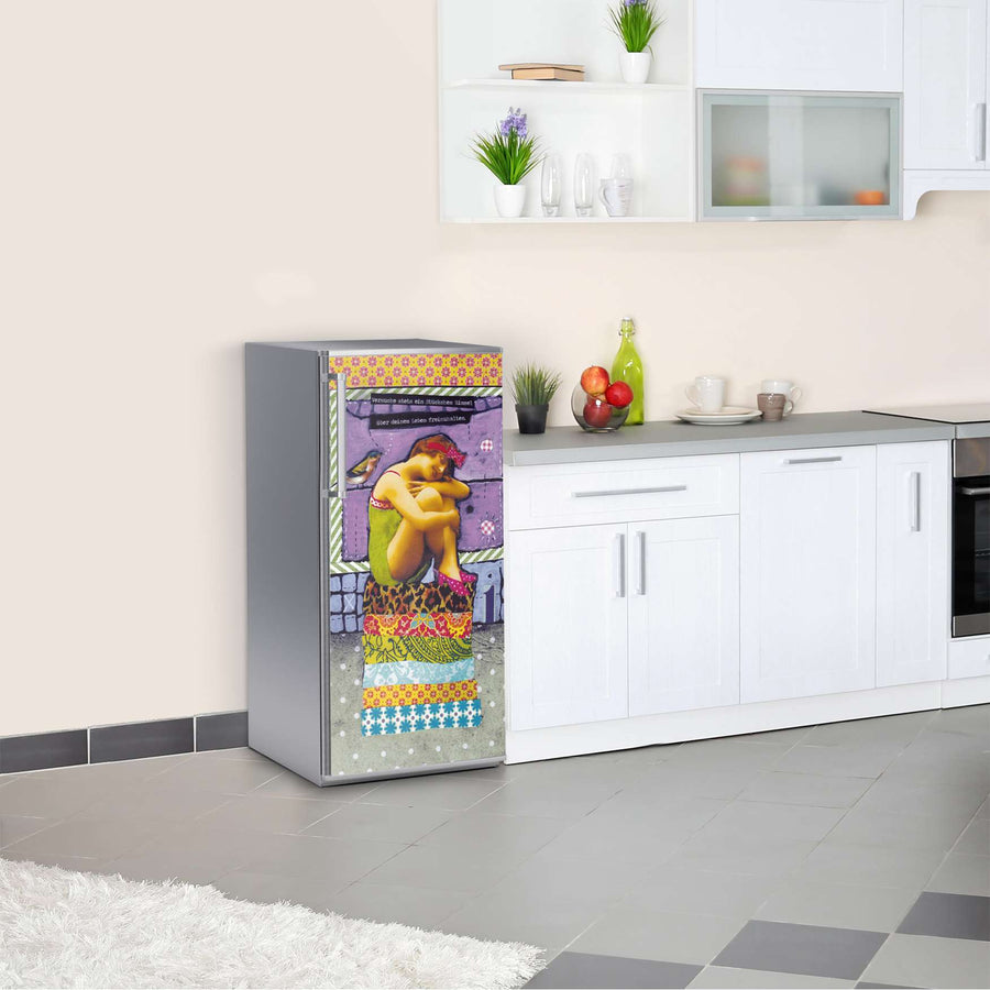 Kühlschrank Folie Himmel  Kühlschrank 60x120 cm